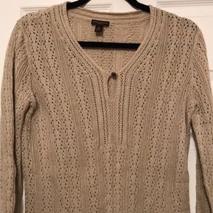 Ladies Beige Sweater
